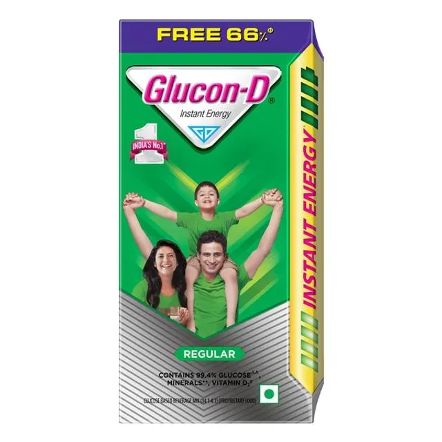 Glucon-D Instant Energy Health Drink - Regular, 75 g (Get 50 g Free)-2.webp